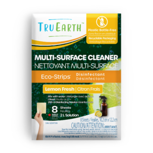 Tru Earth Disinfecting Multi-Surface Cleaner - Lemon Fresh / 8 Sheets