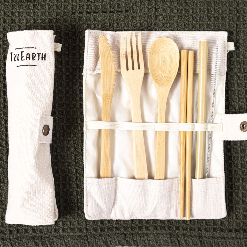 Tru Earth Bamboo Cutlery Set